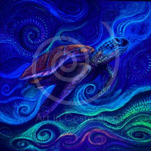 WONDERING TURTLE - UV LIGHT